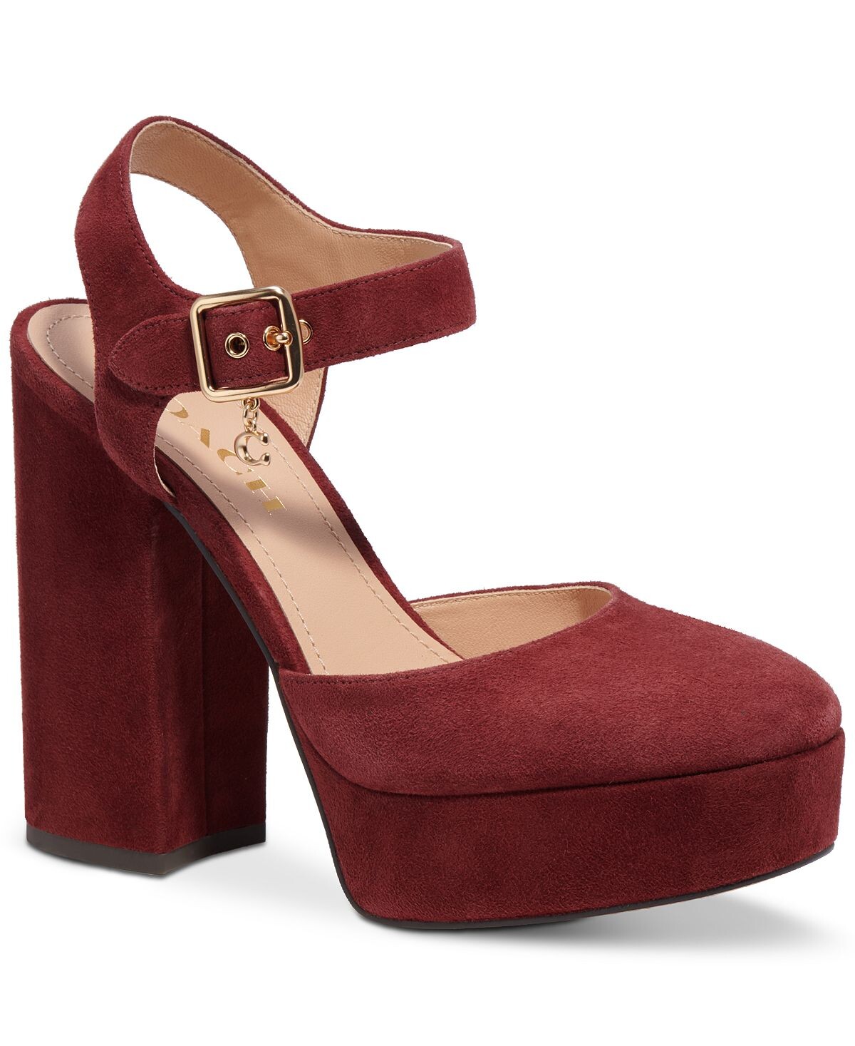 

Женские туфли-лодочки Isabella на платформе с ремешком на щиколотке и каблуке COACH