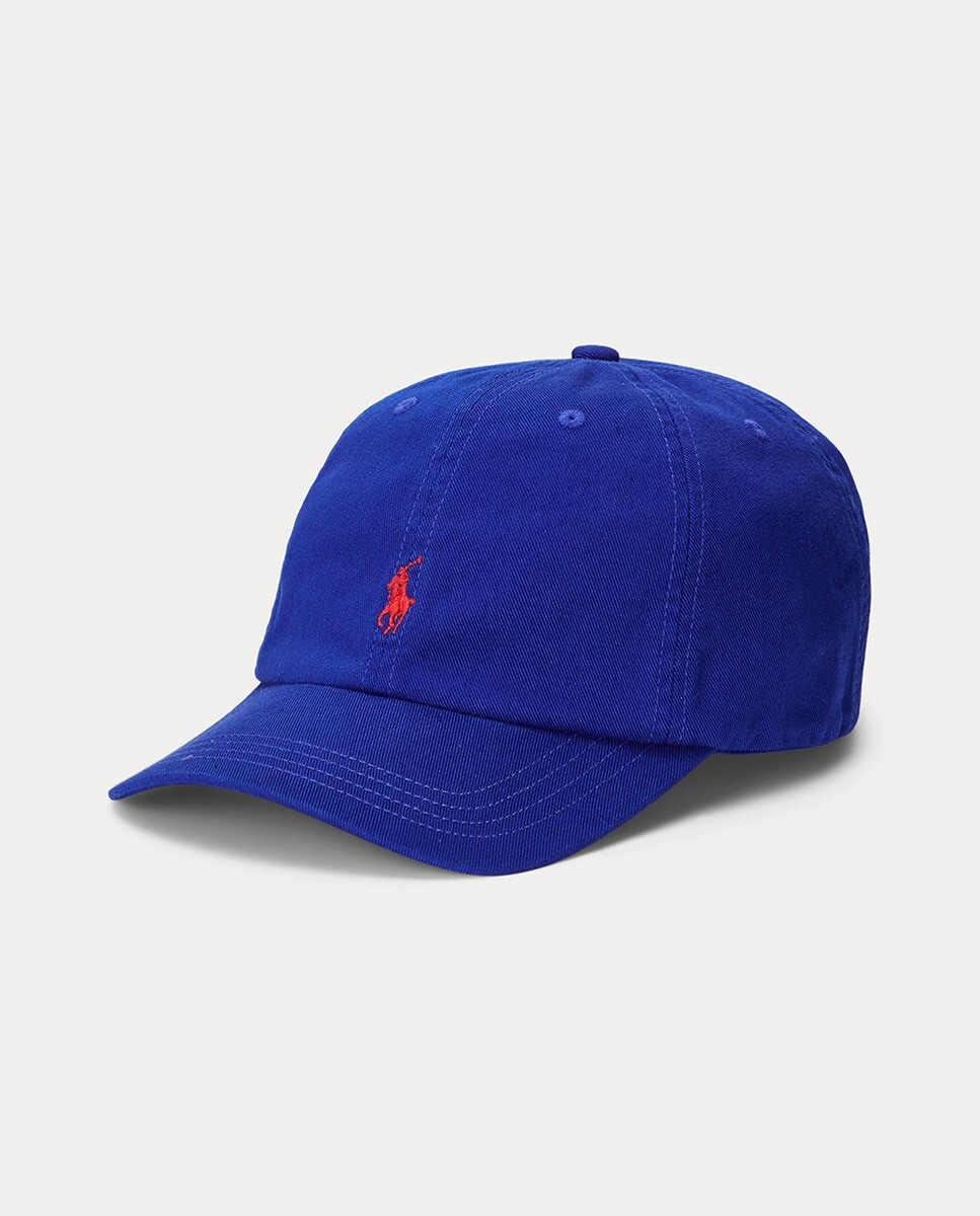 

Кепка для мальчика синяя с логотипом Polo Ralph Lauren, синий