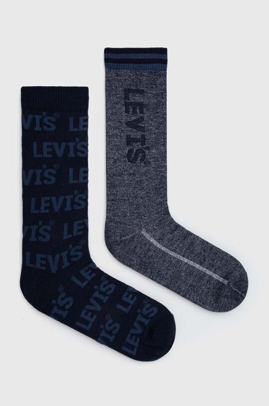 

2 пары носков Levi's, темно-синий