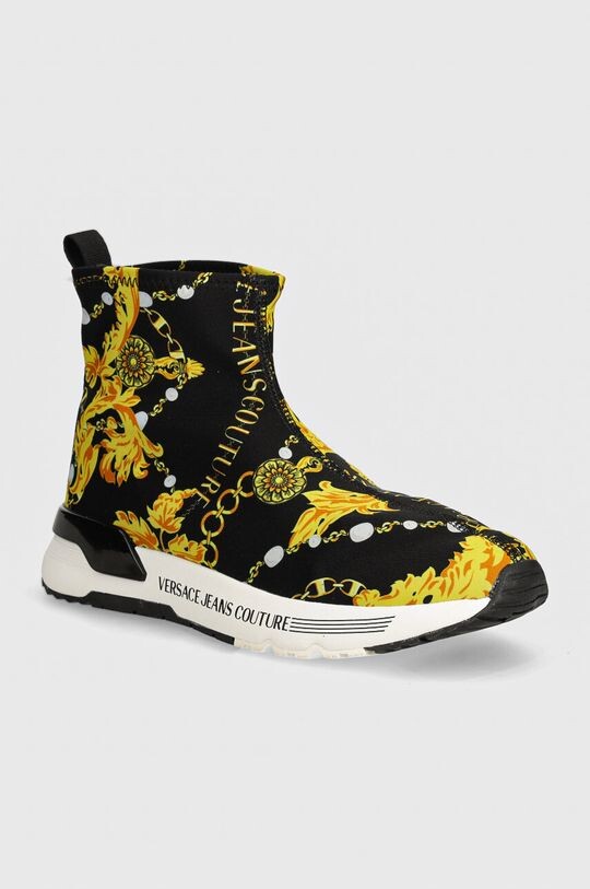 

Динамические кроссовки Versace Jeans Couture, черный