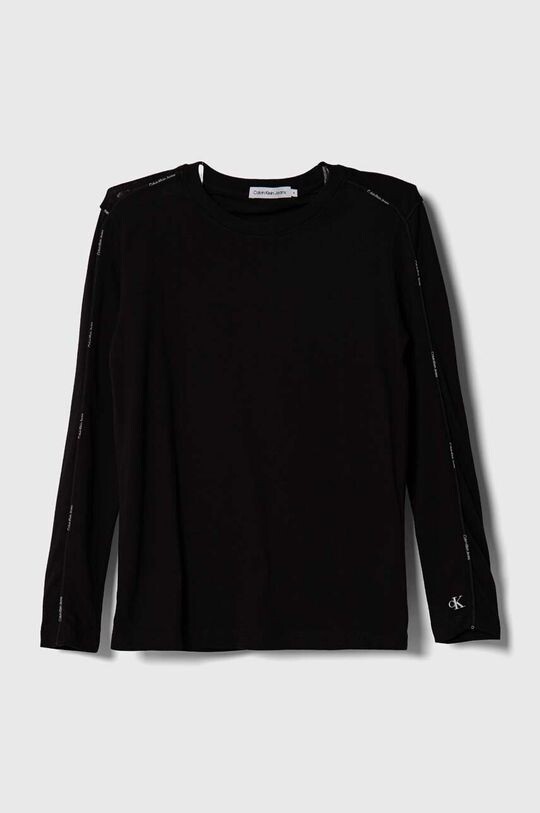 

Calvin Klein Jeans с длинными рукавами, хлопок, черный