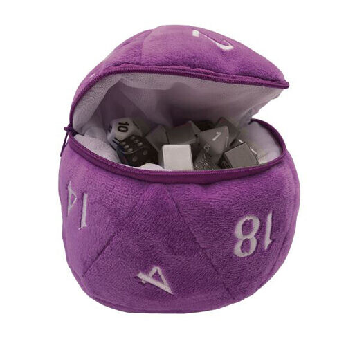 

Игровые кубики D20 Plush Dice Bag – Purple Ultra Pro