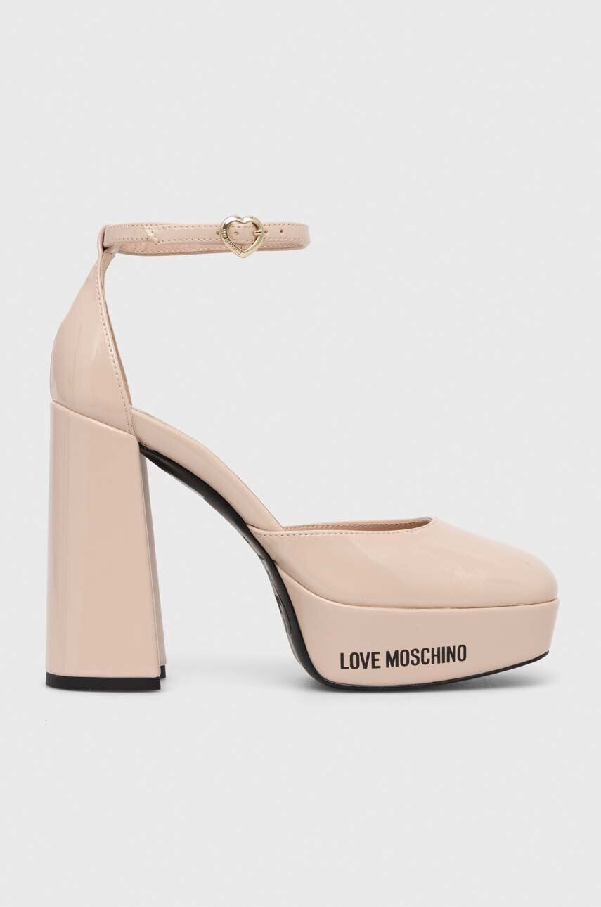 

Туфли Love Moschino, бежевый