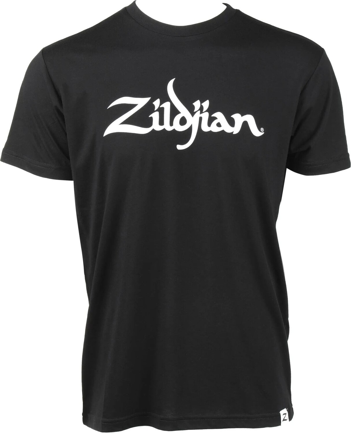 

Черная классическая футболка с логотипом Zildjian — XX-Large