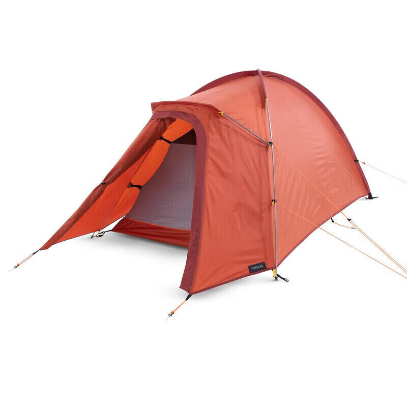 

Decathlon двойная альпинистская палатка для кемпинга на открытом воздухе профессиональное туристическое снаряжение пара портативный солнцезащитный светильник алюминиевый столб FOR3TREK100 двойная палатка-2878243