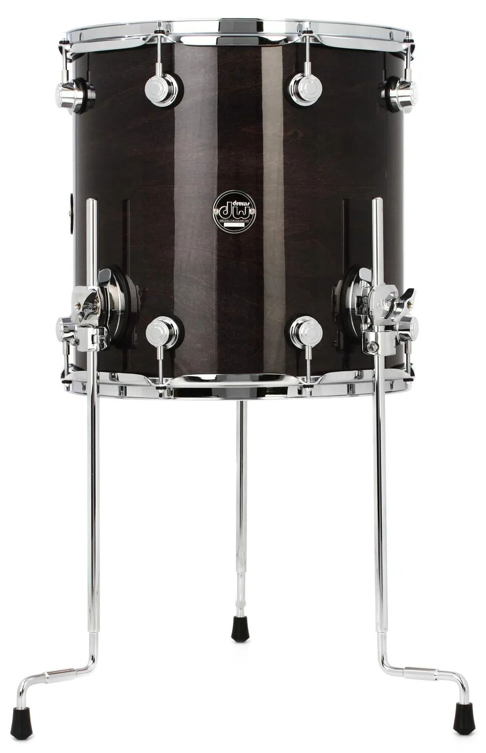 

Напольный том DW Performance Series — 14 x 14 дюймов — пятнистый лак черного дерева