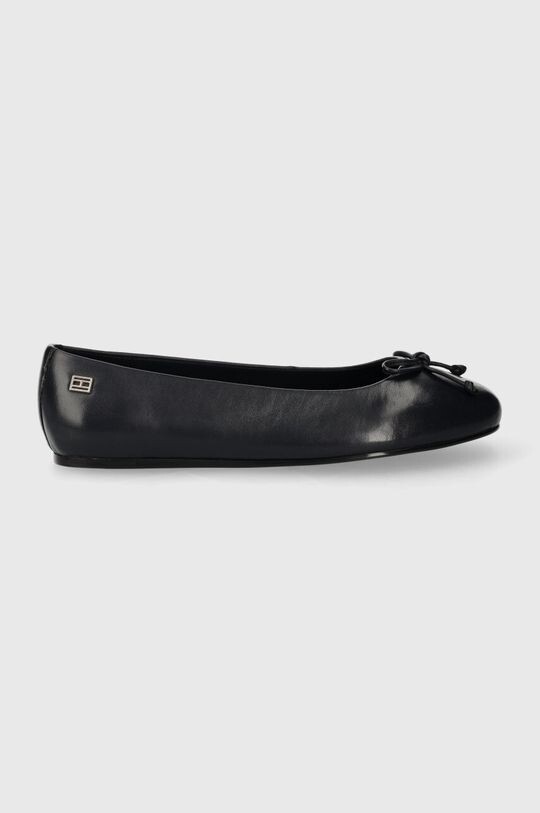 

Кожаные балетки ESSENTIAL LEATHER BALLERINA Tommy Hilfiger, темно-синий
