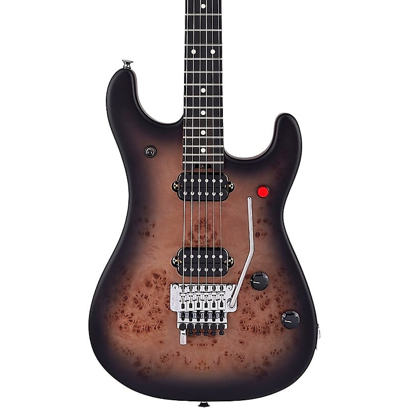 Электрогитара EVH 5150 Deluxe Poplar Burl Electric Guitar Black Burst электрогитара evh limited edition 5150 deluxe ash natural