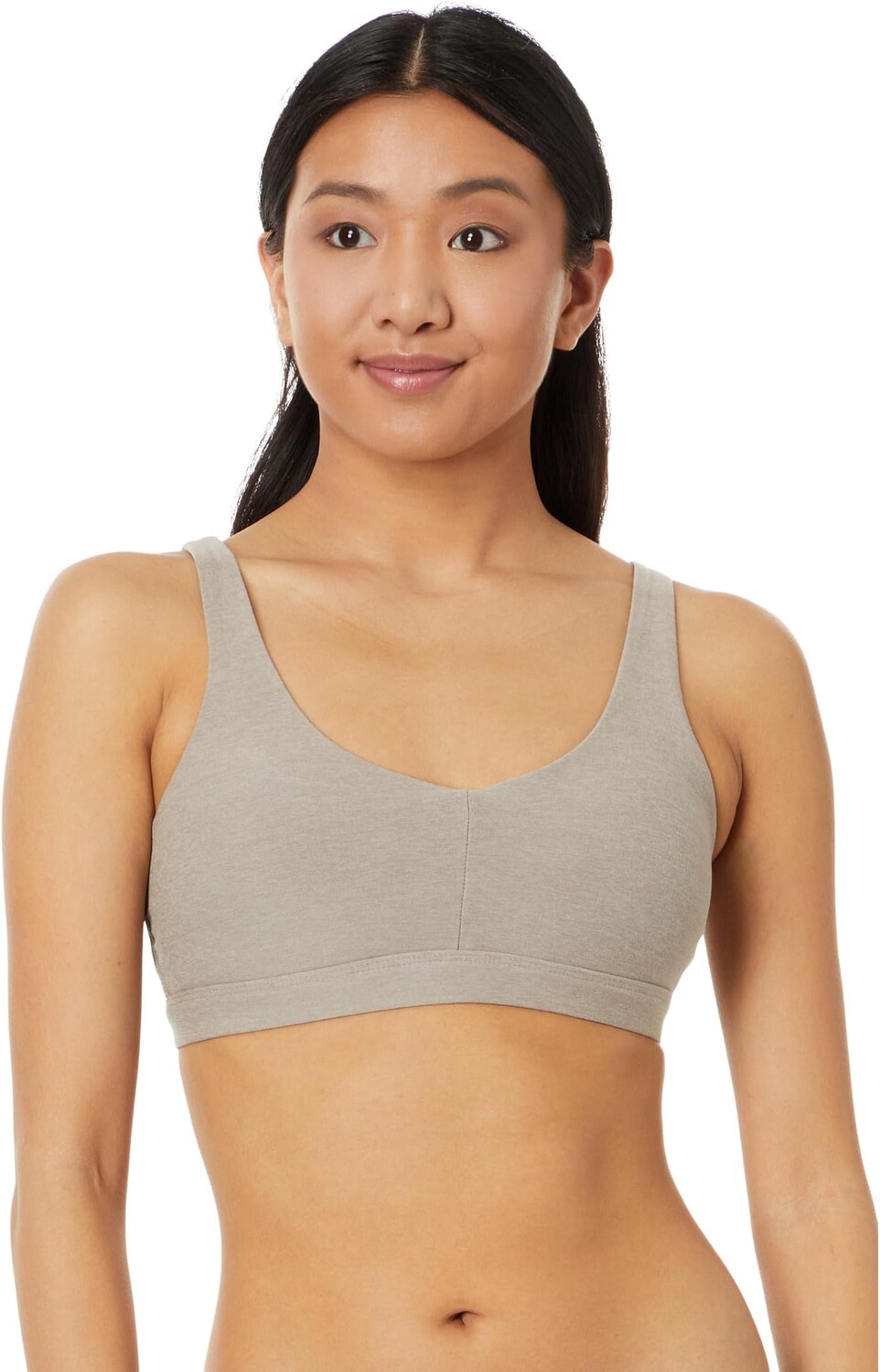 

Бюстгальтер Beyond Yoga Spacedye Embody Bra, цвет Birch Heather