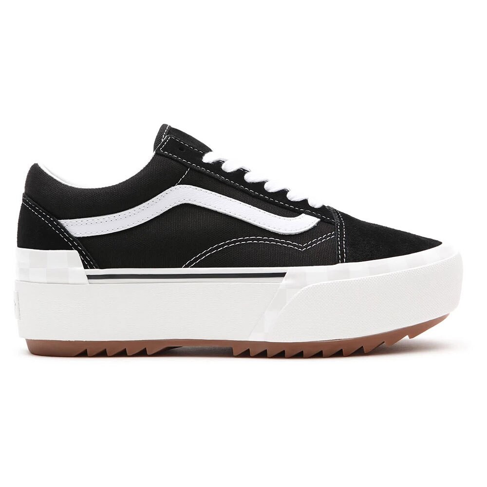 Кроссовки Vans Old Skool Stacked, черный кроссовки vans old skool stacked black cobblestone