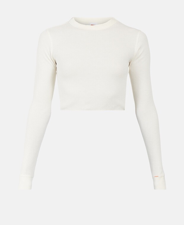 

Топ с длинными рукавами Calvin Klein, экрю