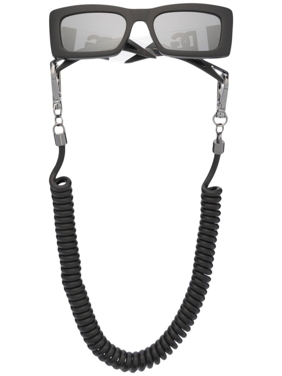 

Солнцезащитные очки с цепочкой Dolce & Gabbana Eyewear, черный