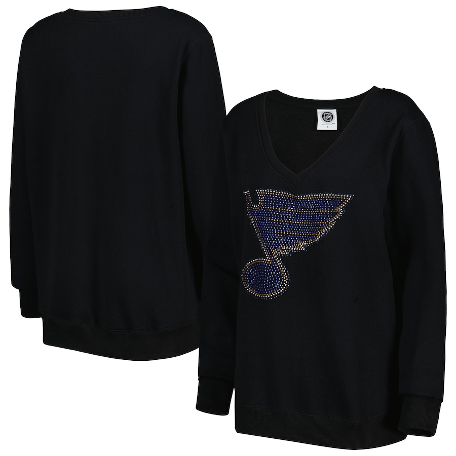 

Футболка с длинным рукавом Cuce St Louis Blues, черный