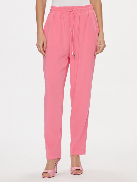 цена Тканевые брюки стандартного кроя Gaudi, розовый
