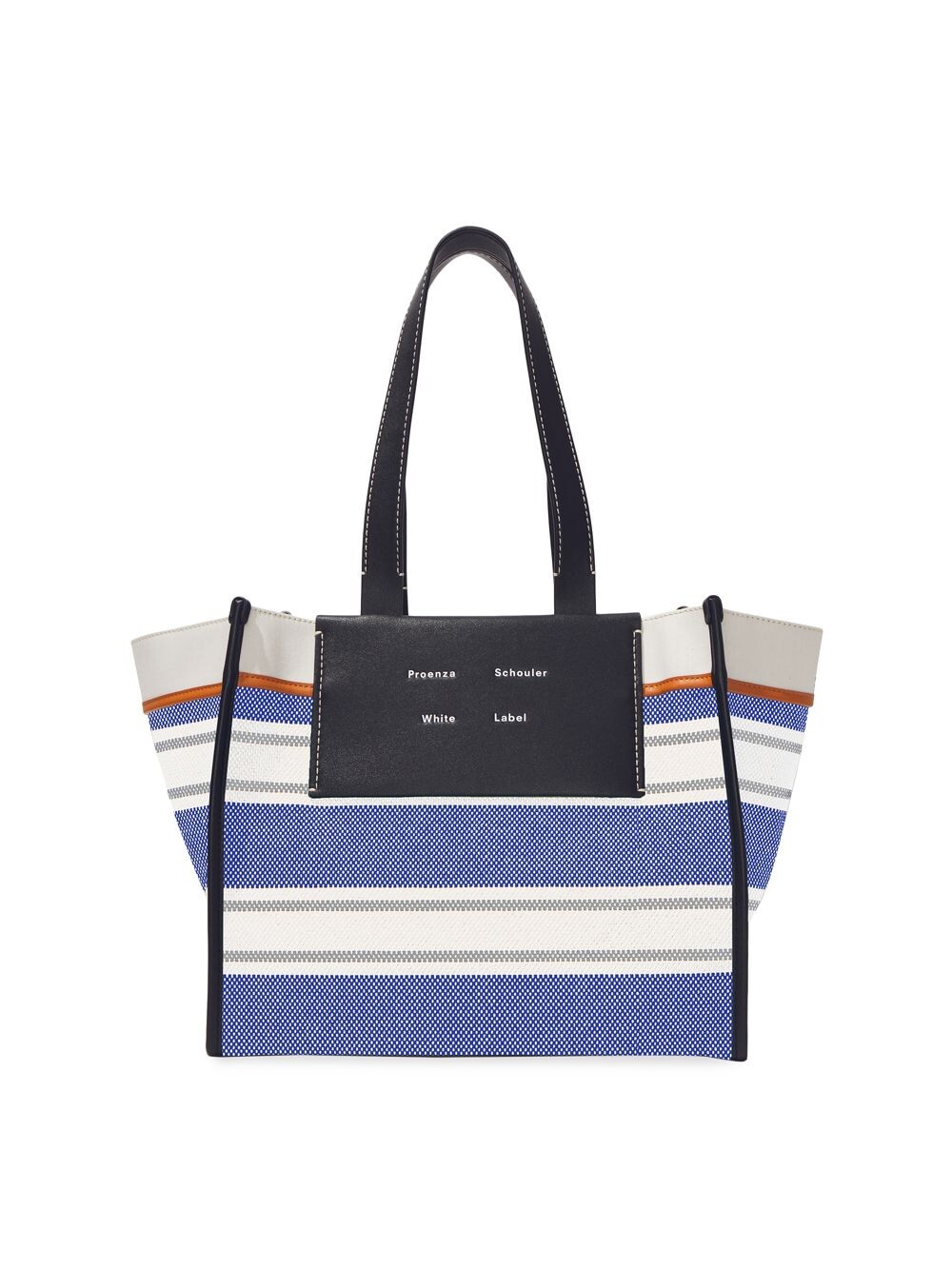 

Большая сумка-тоут Morris в полоску из парусины Proenza Schouler White Label, разноцветный