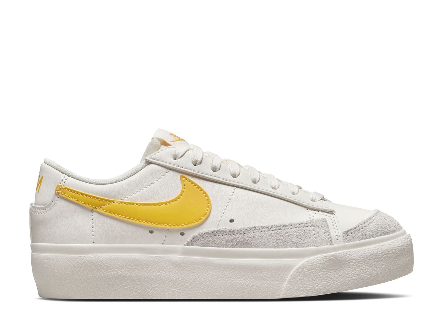 

Кроссовки Nike Wmns Blazer Low Platform 'Sail Vivid Sulfur', кремовый, Бежевый