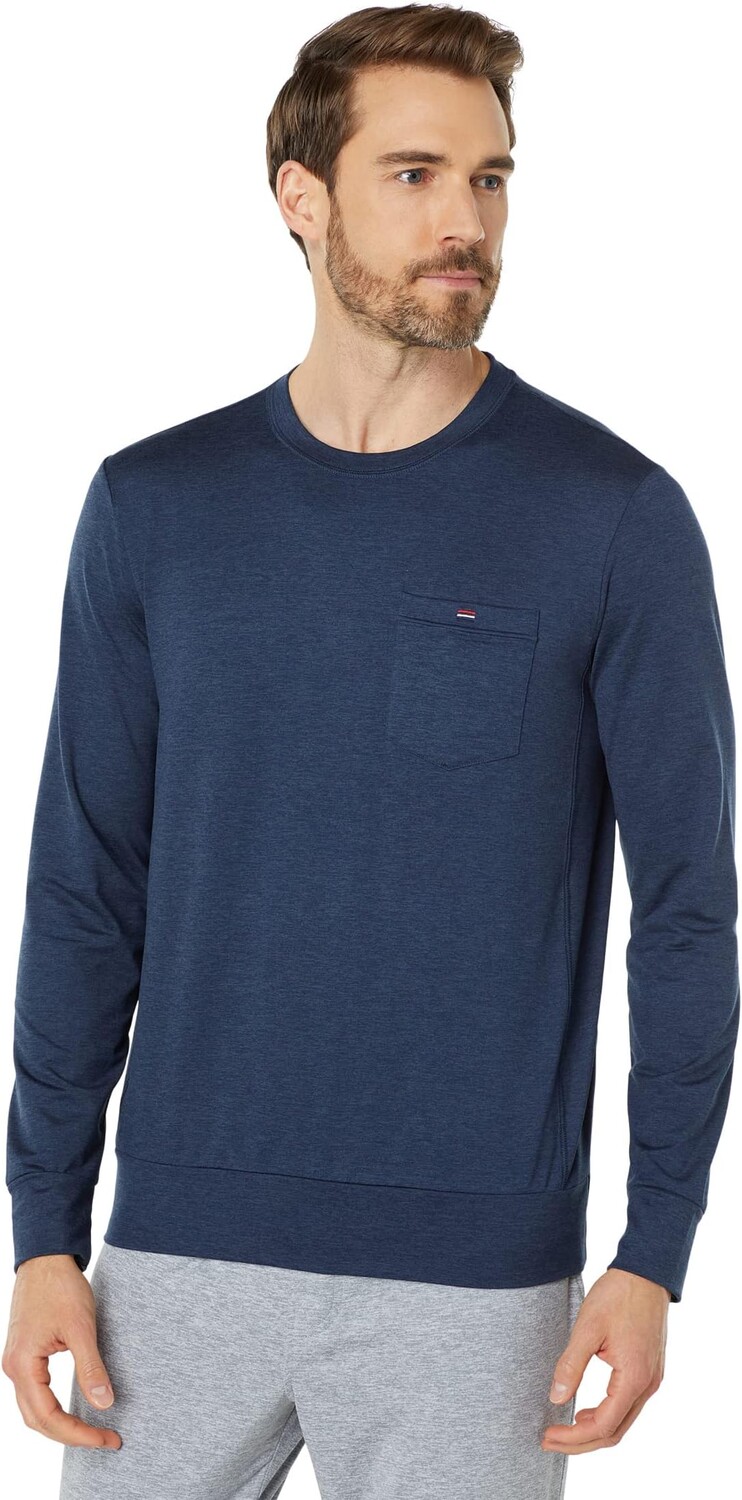 

Толстовка Fourlaps Stratus Crew, цвет Navy Heather