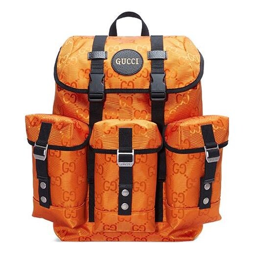 

Рюкзак Gucci Off The Grid OTG Backpack 'Orange Black', оранжевый