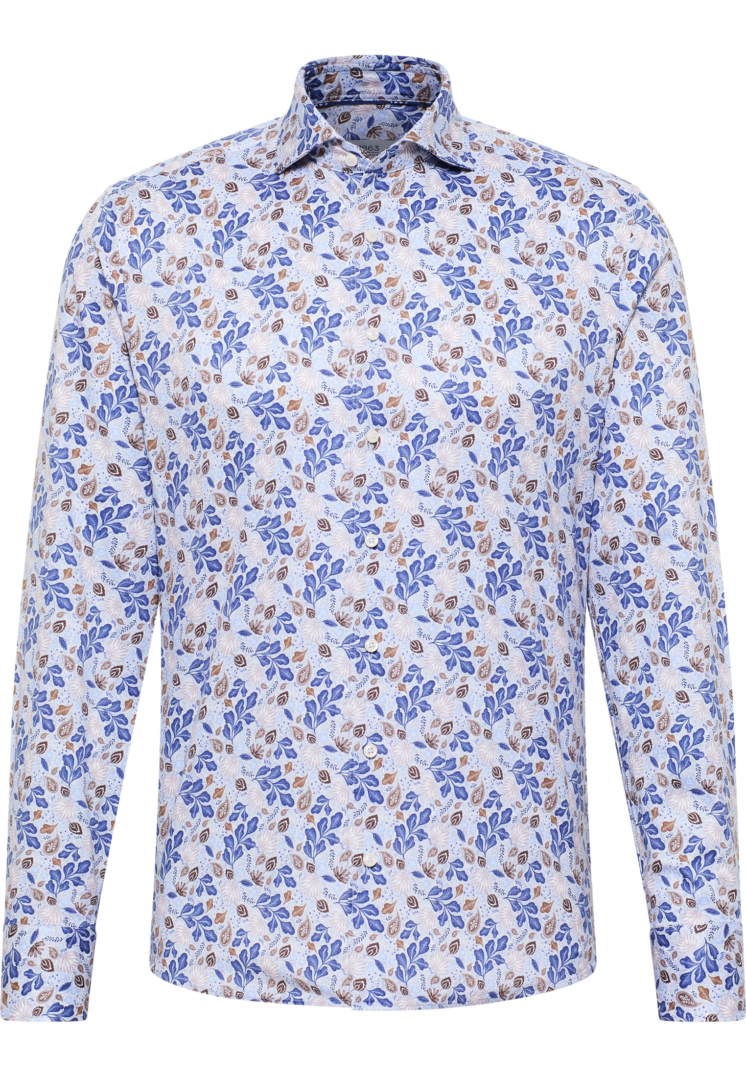 Рубашка Eterna SLIM FIT, цвет royal blau