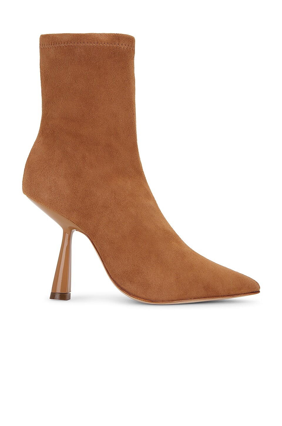 

Ботинки BLACK SUEDE STUDIO Jelena Heel, цвет Toffee Stretch Suede