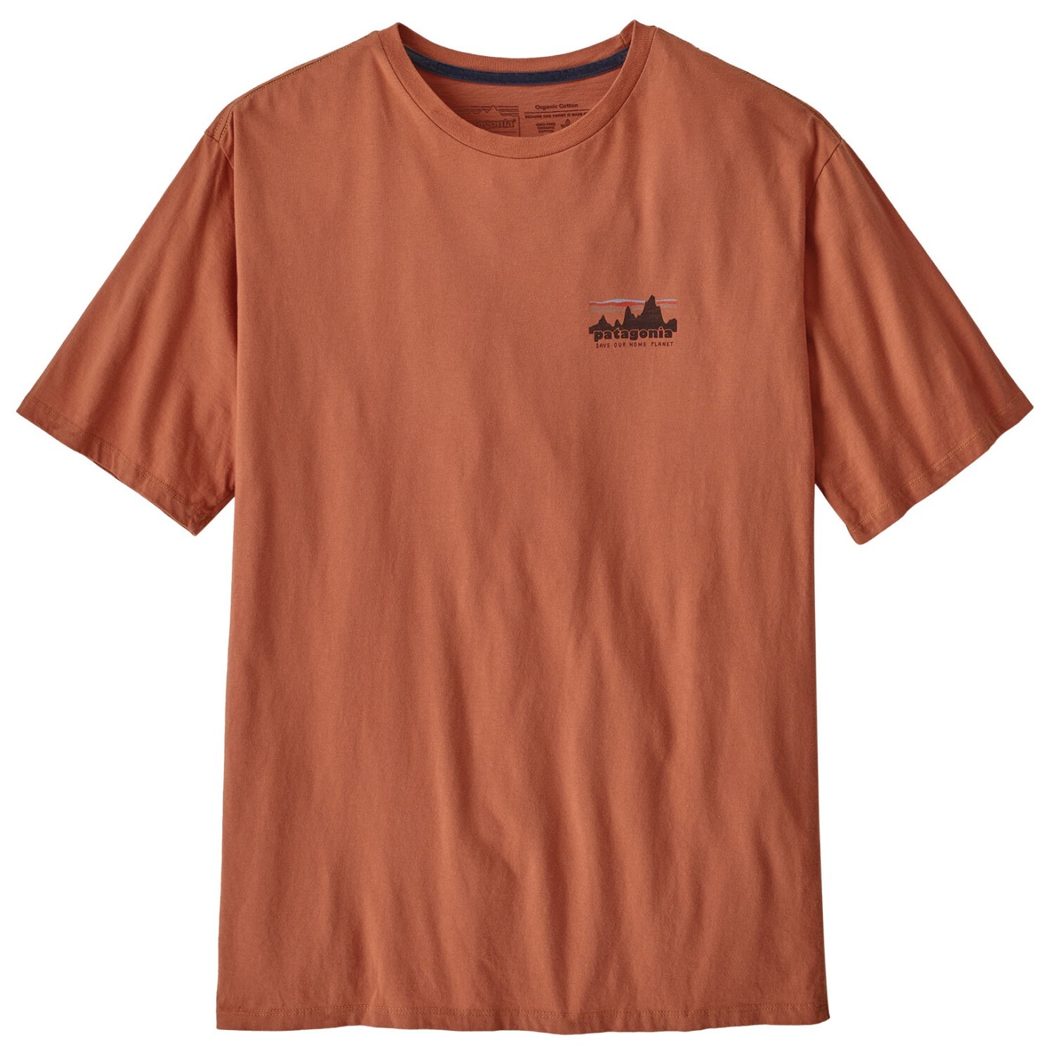 

Футболка Patagonia 73 Skyline Organic, цвет Sienna Clay