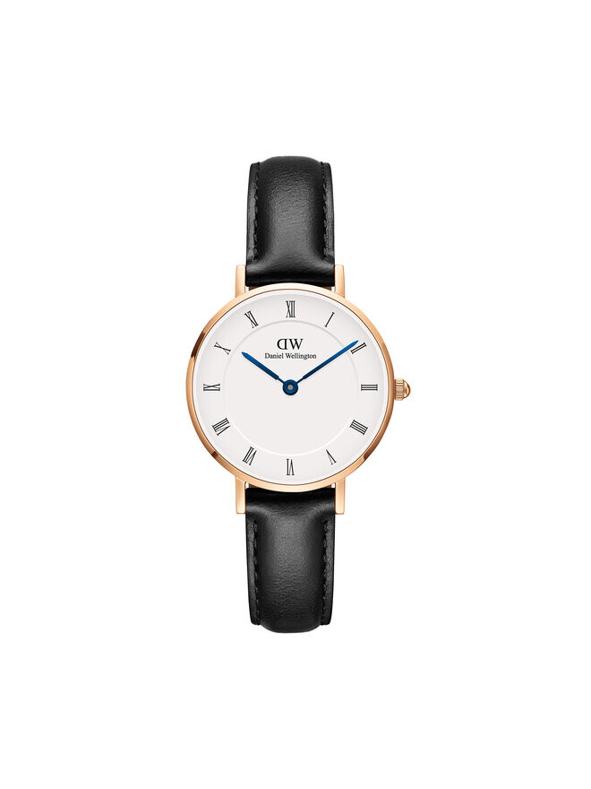 

Часы Petite Roman Numerals Shieffield DW00100683 Daniel Wellington, черно-белый