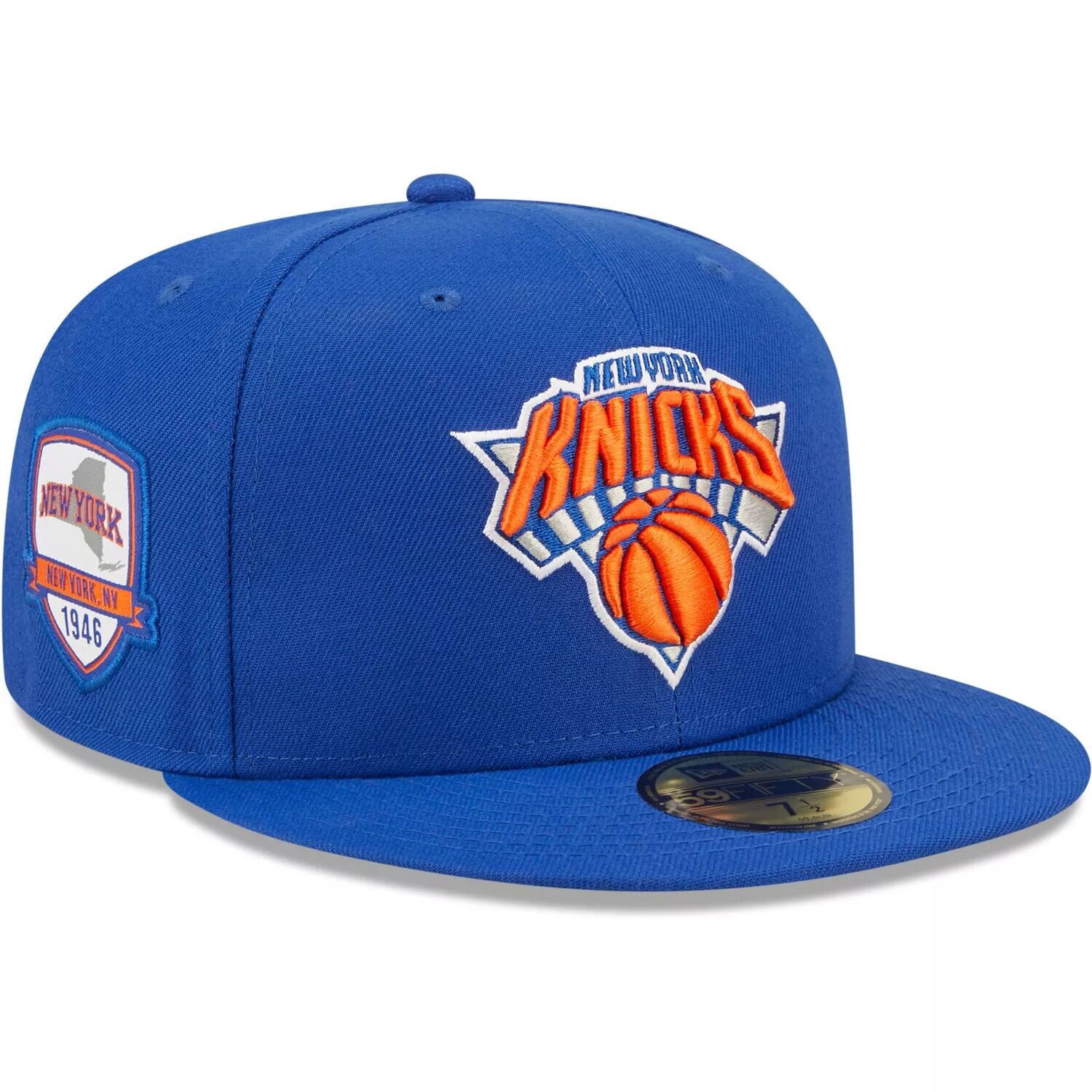 

Мужская приталенная кепка New Era Blue New York Knicks City Side 59FIFTY