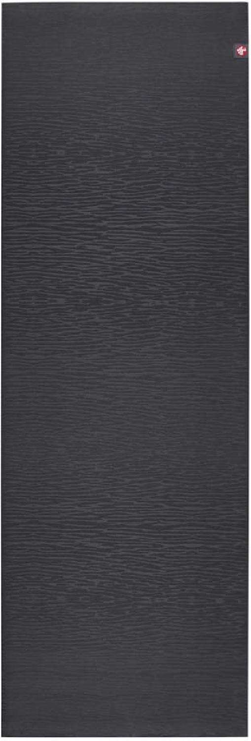 Коврик для йоги eKO Lite - 4 мм Manduka, серый коврик для йоги manduka eko round linen stripe 150 0 3 см