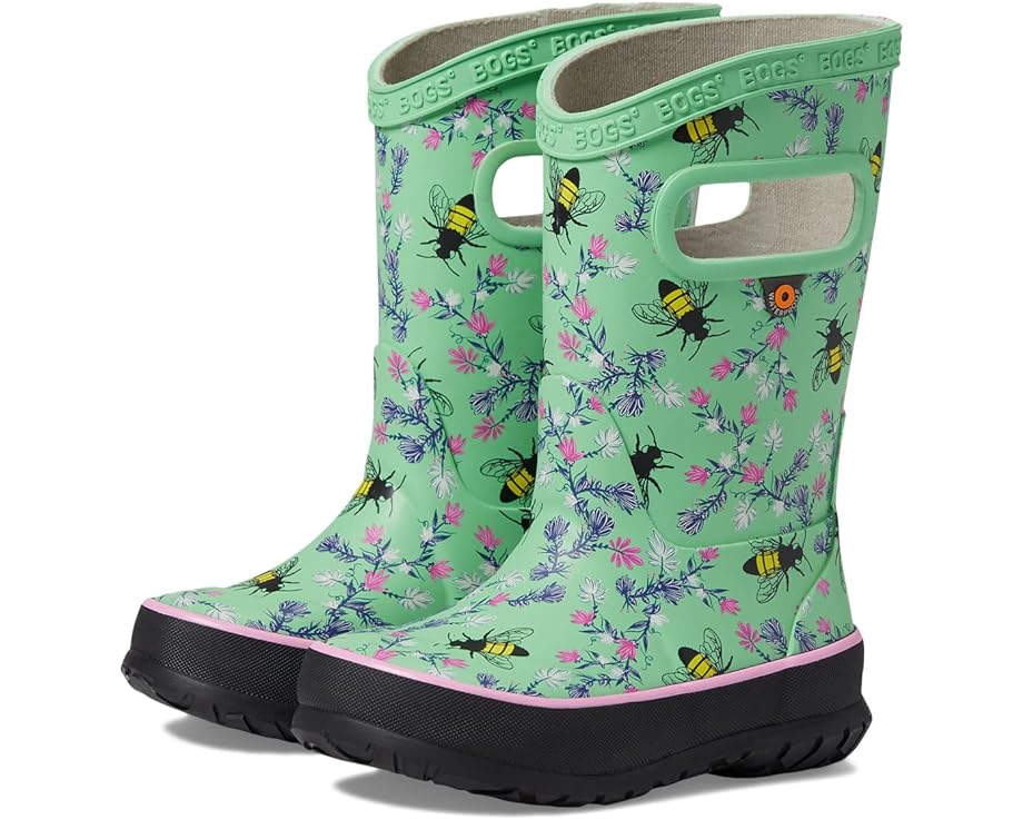Ботинки Bogs Rain Boot Bees, цвет Mint Green фото