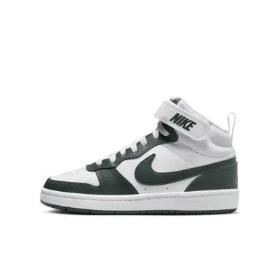 

Кроссовки Nike Court Borough Mid 2, цвет White/Vintage Green