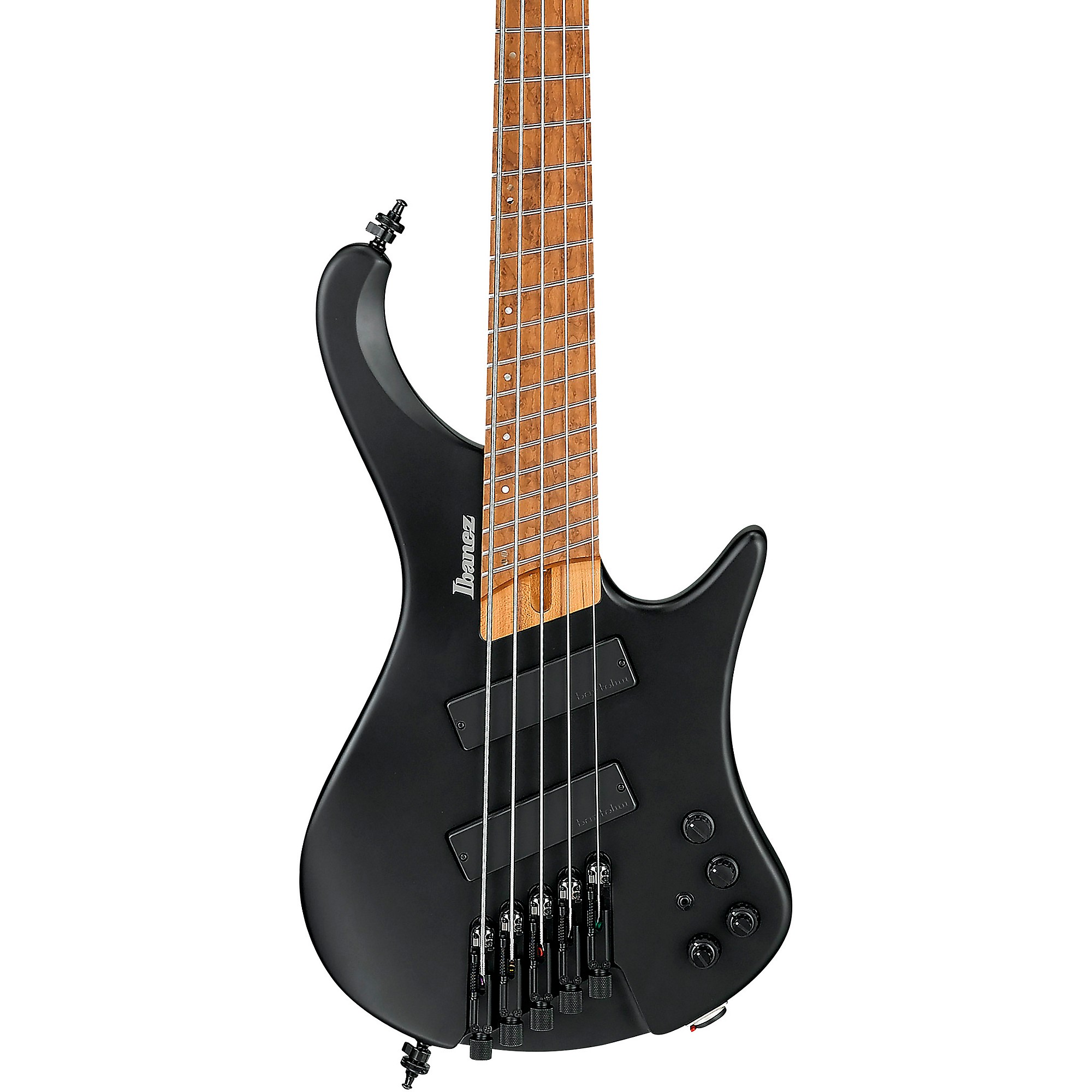 Ibanez EHB1005MS 5-струнная эргономичная безголовая бас-гитара с несколькими мензурами, плоская, черная