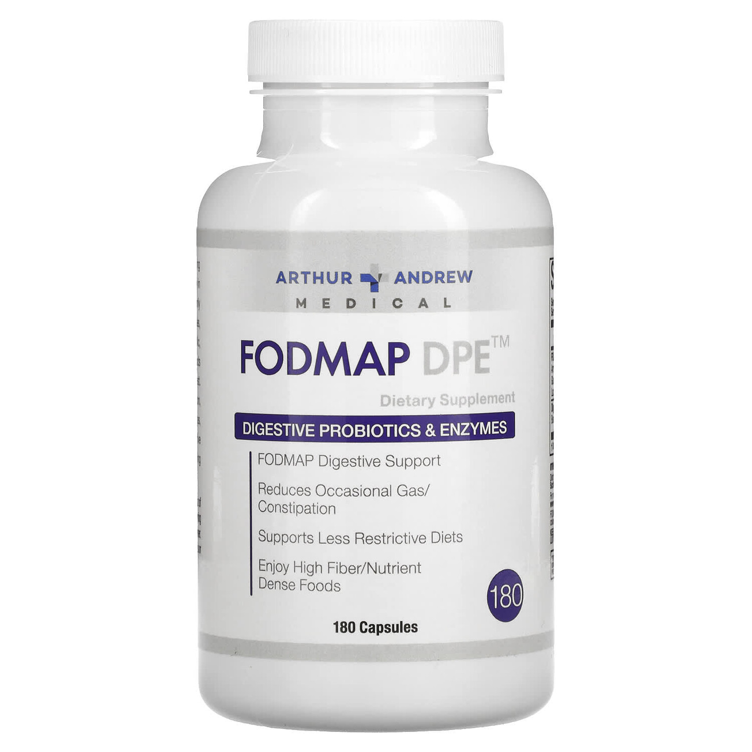 

FODMAP DPE`` 180 капсул, Arthur Andrew Medical