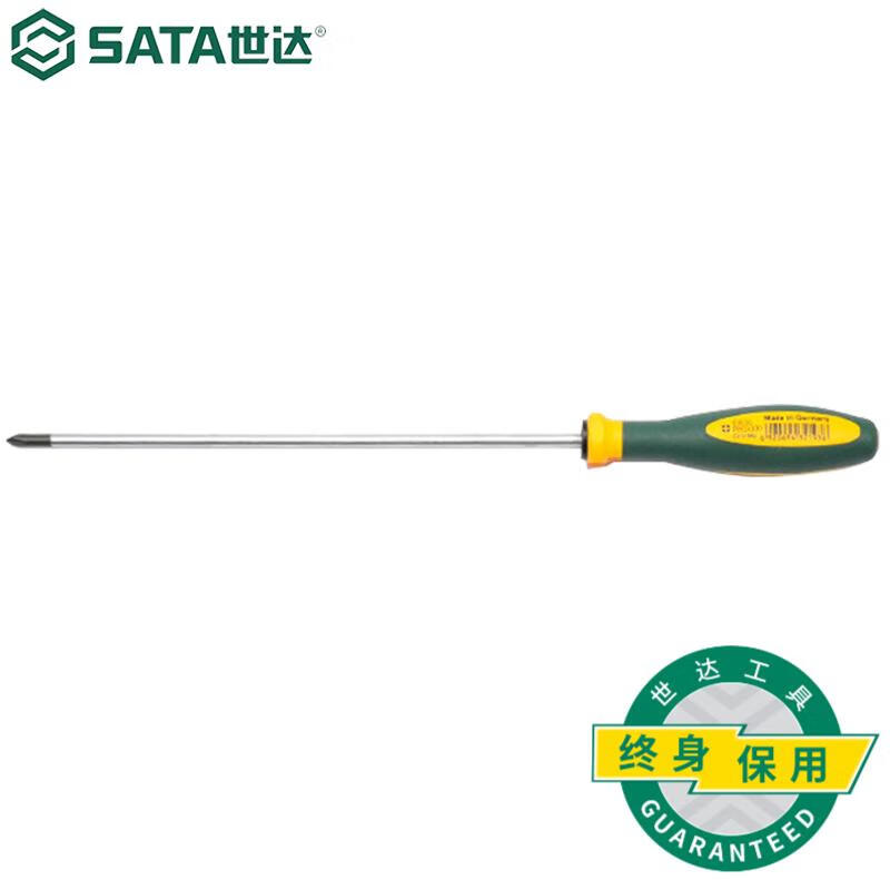 SATA 63616 G серия крестообразная отвертка с трехцветной ручкой # 1x300 мм