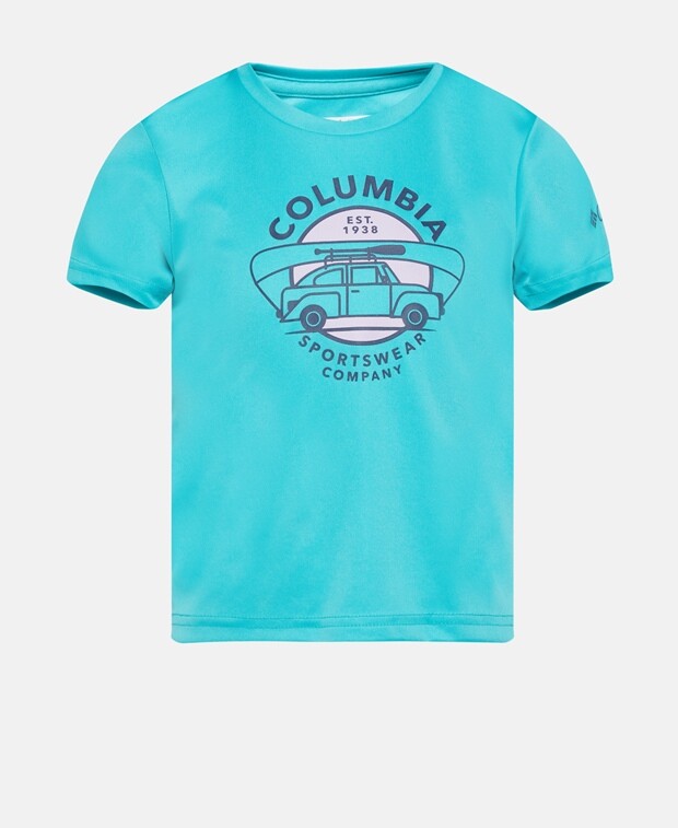 

Футболка Columbia, лазурный синий