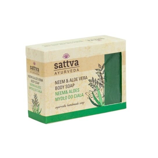 

Мыло для тела Саттва, Ним и Алоэ, 125 г, Sattva