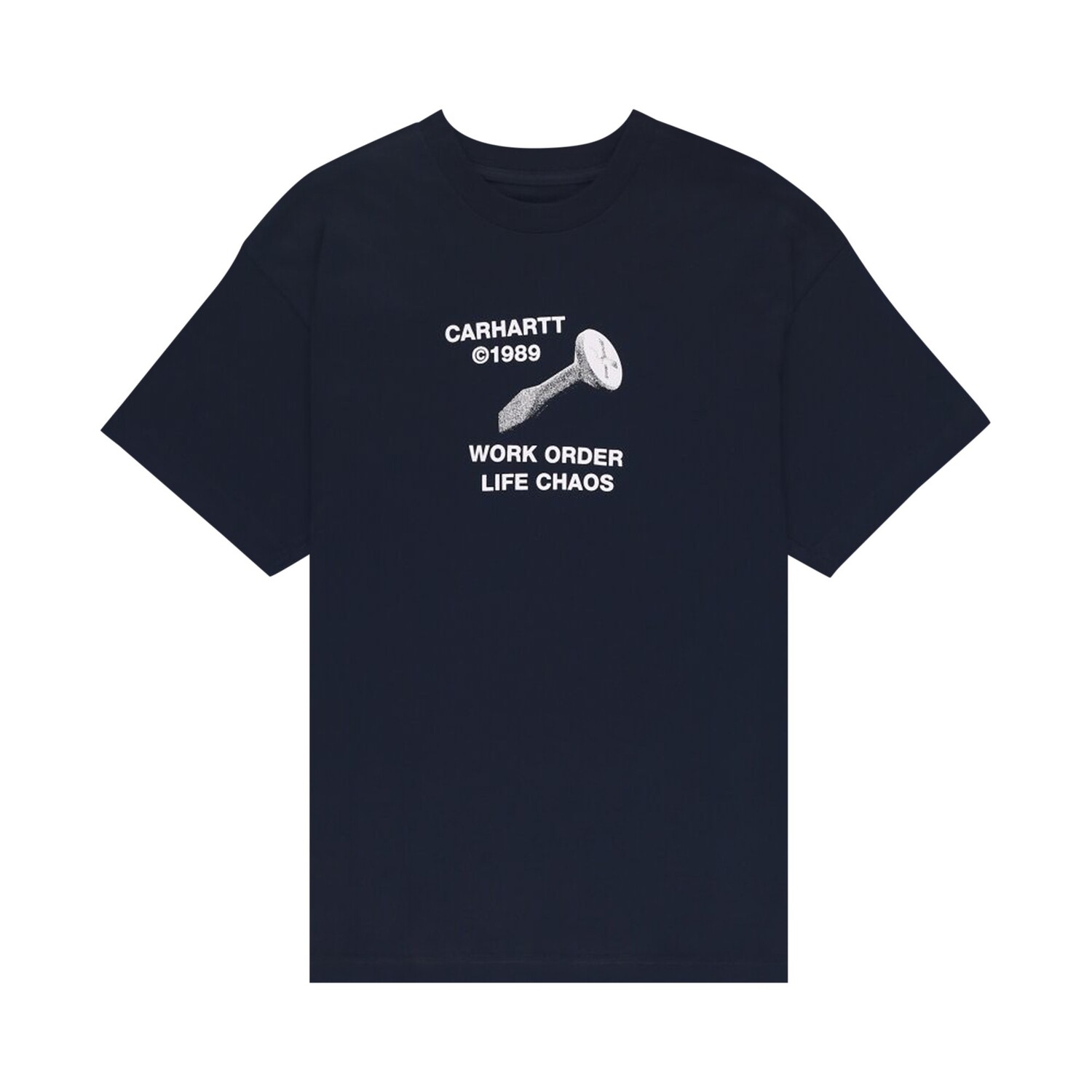

Футболка Carhartt WIP Strange Screw, черная, Черный