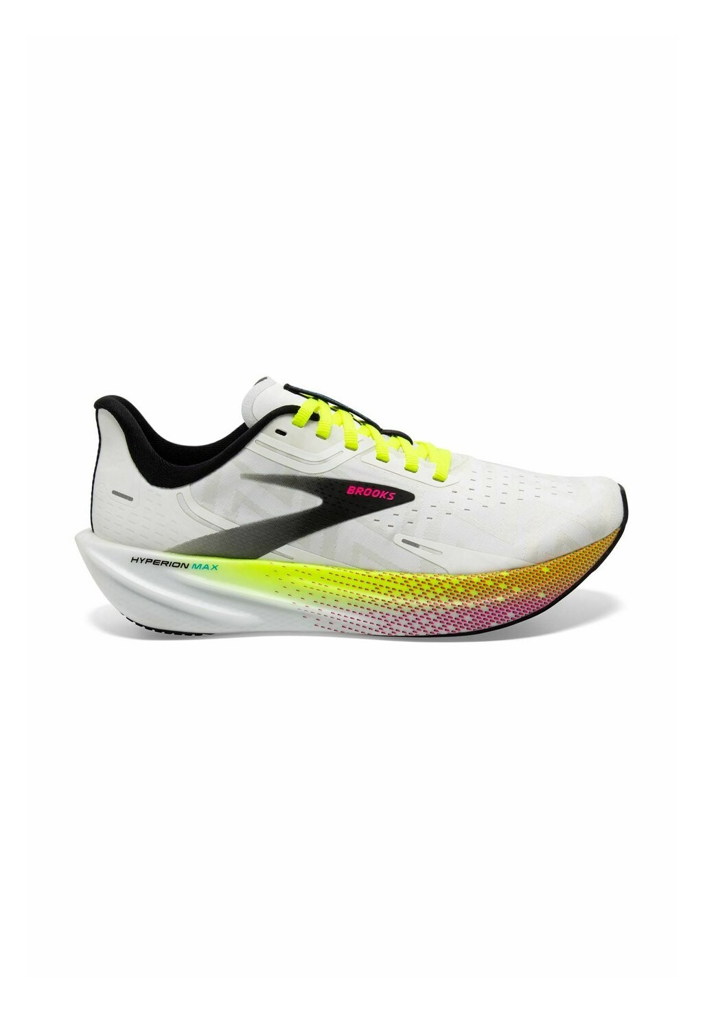 нейтральные кроссовки Hyperion Max Brooks, цвет white black nightlife кроссовки brooks hyperion цвет gunmetal black white