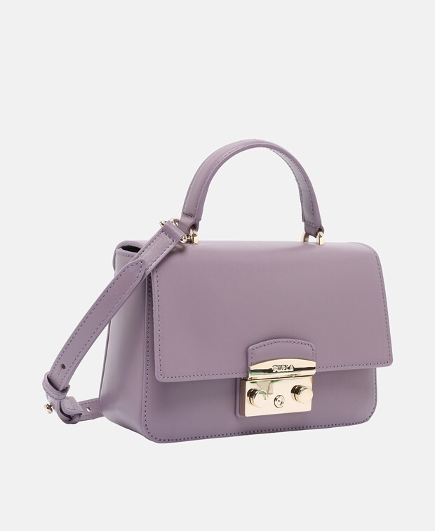 

Кожаная сумка-мессенджер Furla, синий