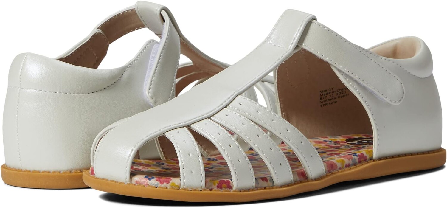

Сандалии на плоской подошве Paz Classic Livie & Luca, цвет White Pearl