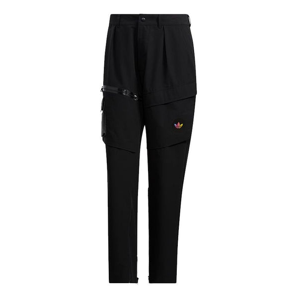 Спортивные штаны Men's adidas originals Prem Wvn Pnt Logo Multiple Pockets Sports Pants/Trousers/Joggers Black, мультиколор