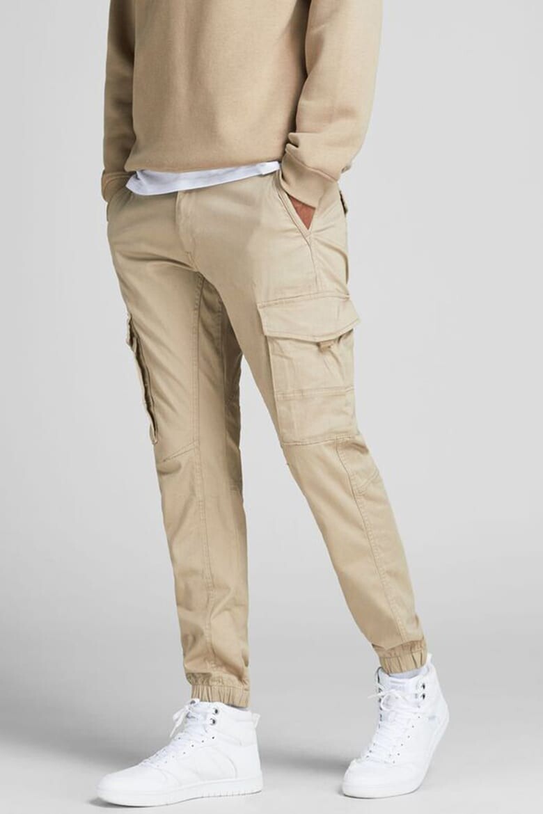 

Брюки-Карго с косыми карманами Jack & Jones, бежевый