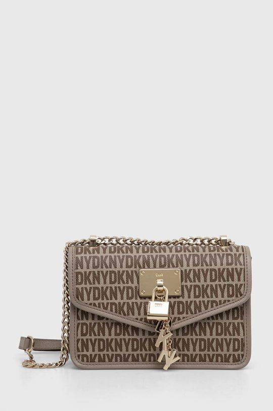 Красивая сумочка DKNY, коричневый