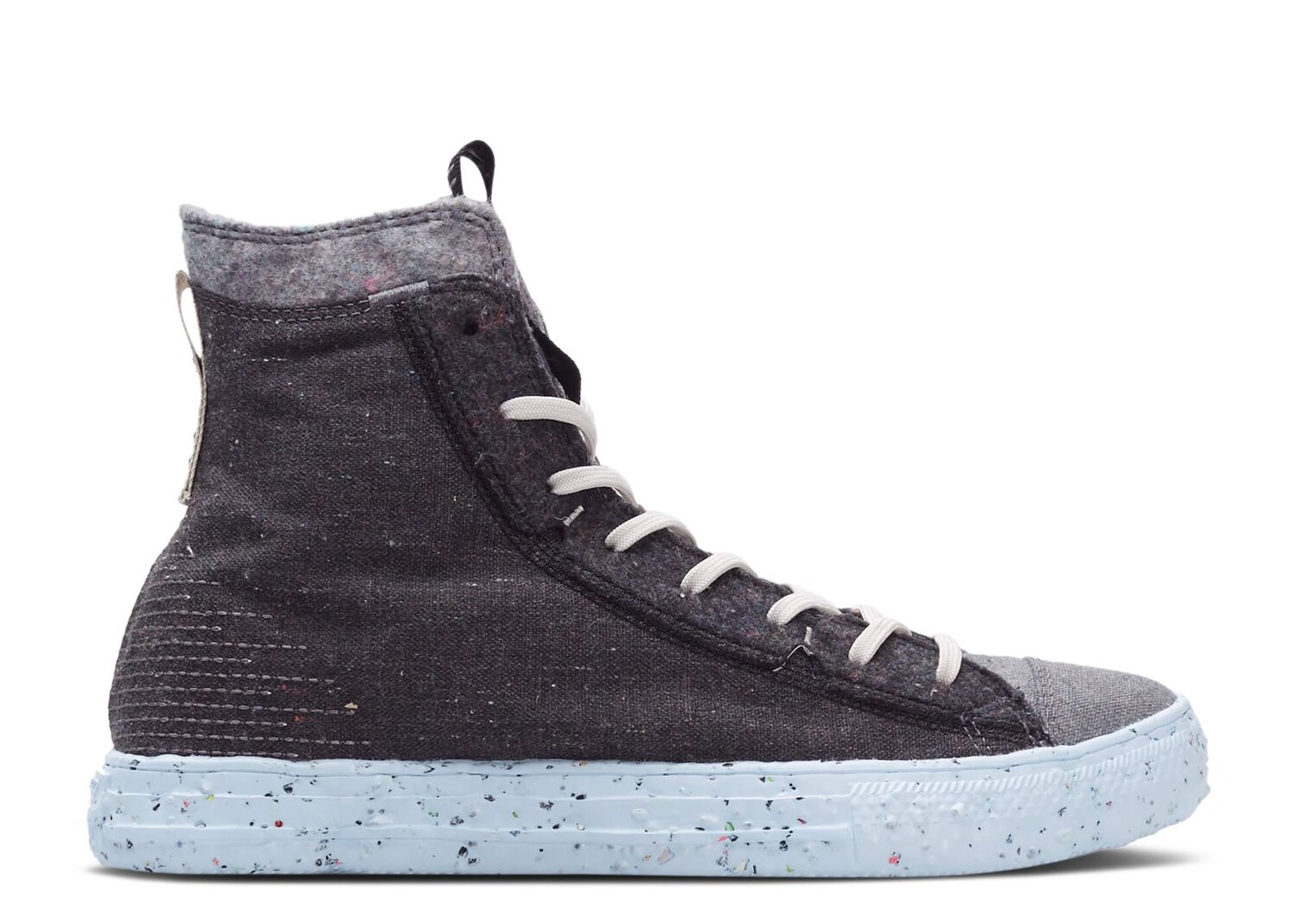 

Кроссовки Converse Chuck Taylor All Star Crater High 'Black Light Grey', черный