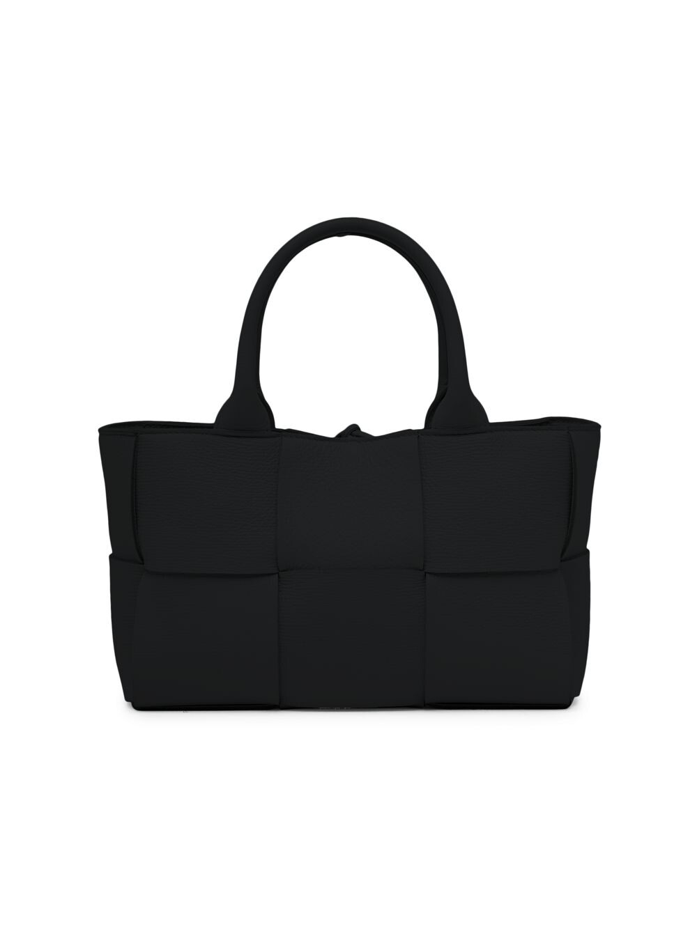 

Кожаная сумка-тоут Mini Arco Bottega Veneta, черный