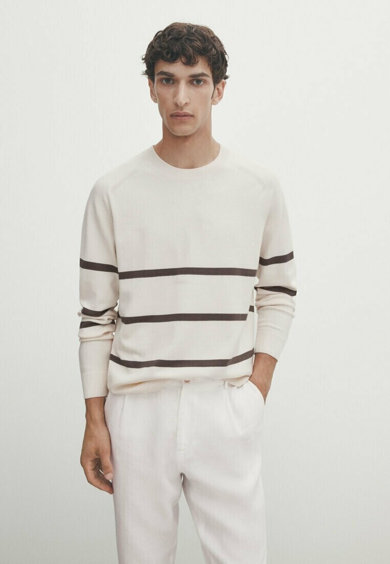 

Свитер Massimo Dutti, бежевый