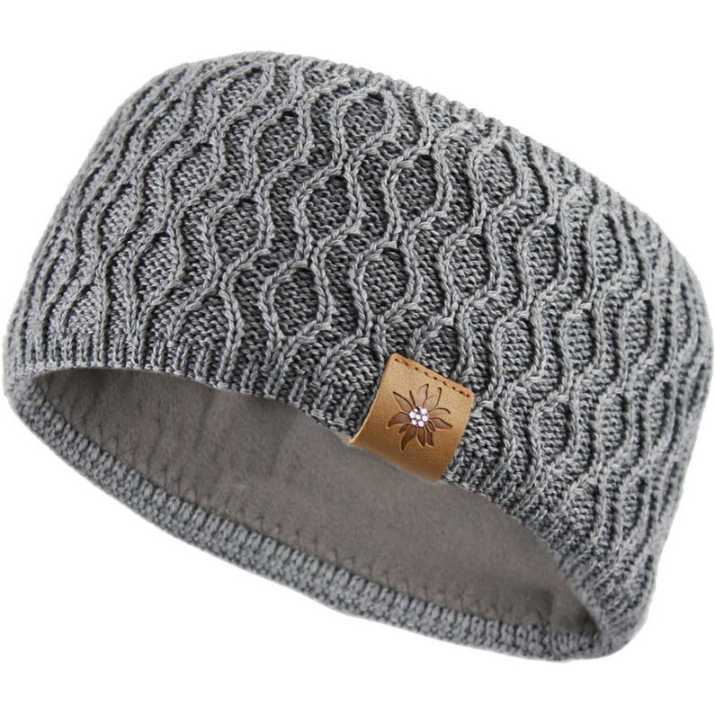 

Женский ободок с блестками Bavarian Caps, серый