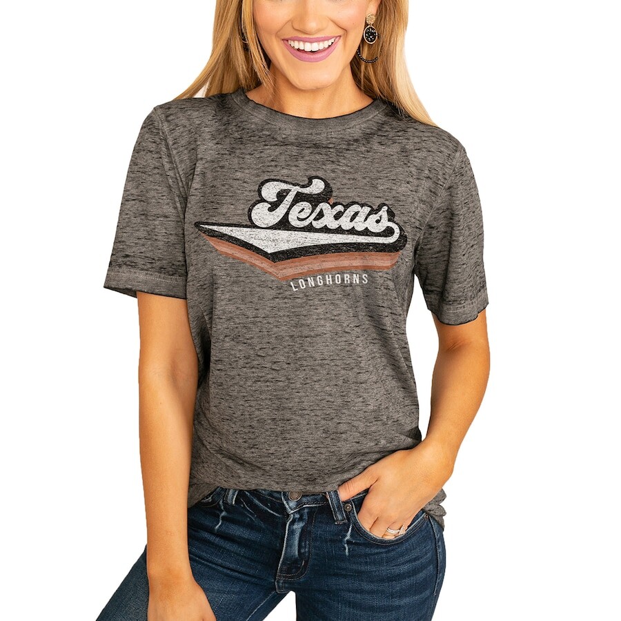 

Футболка с коротким рукавом Gameday Couture Texas Longhorns, угольный