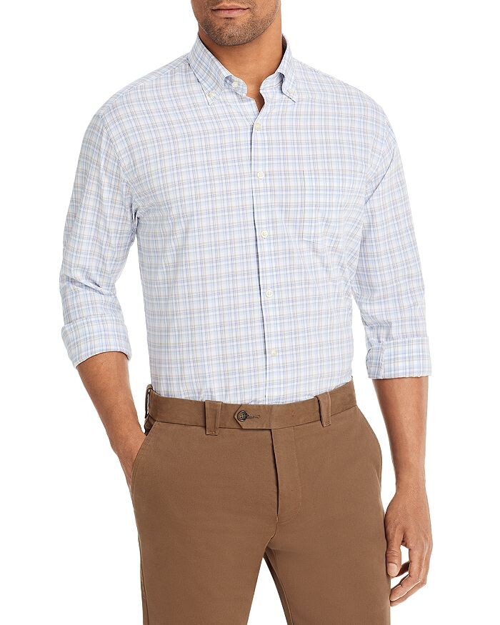 

Рубашка с длинным рукавом в клетку из поплина Saltwood Peter Millar