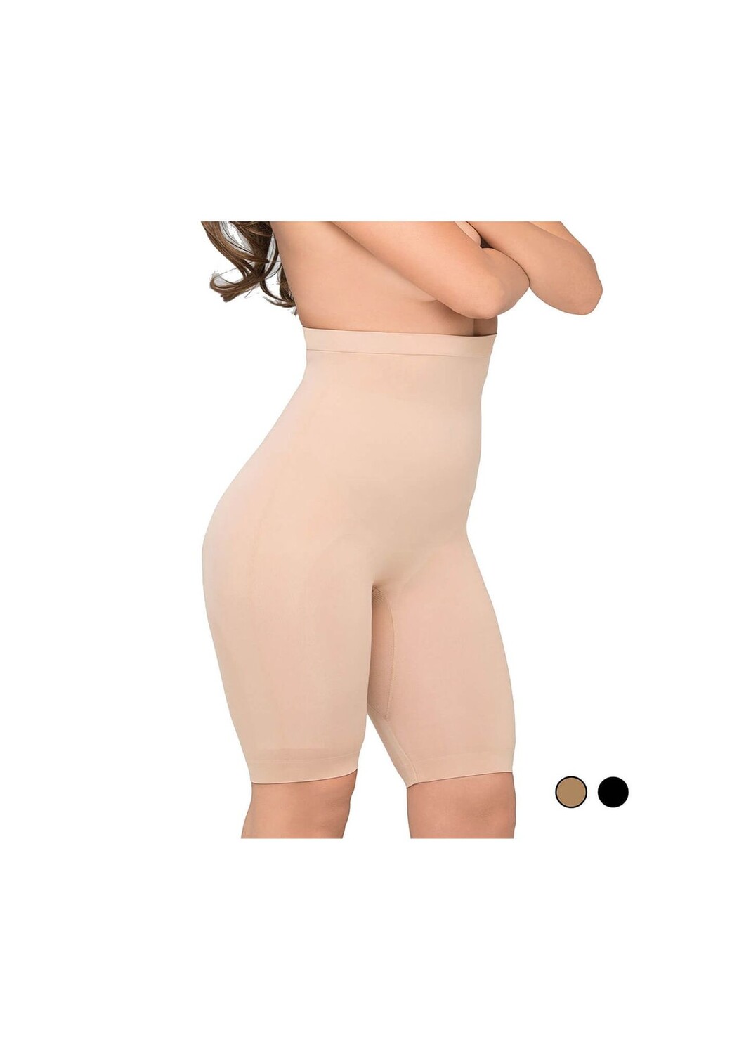 

Брюки с высоким лифом и штанинами BODYWRAP, цвет Haut