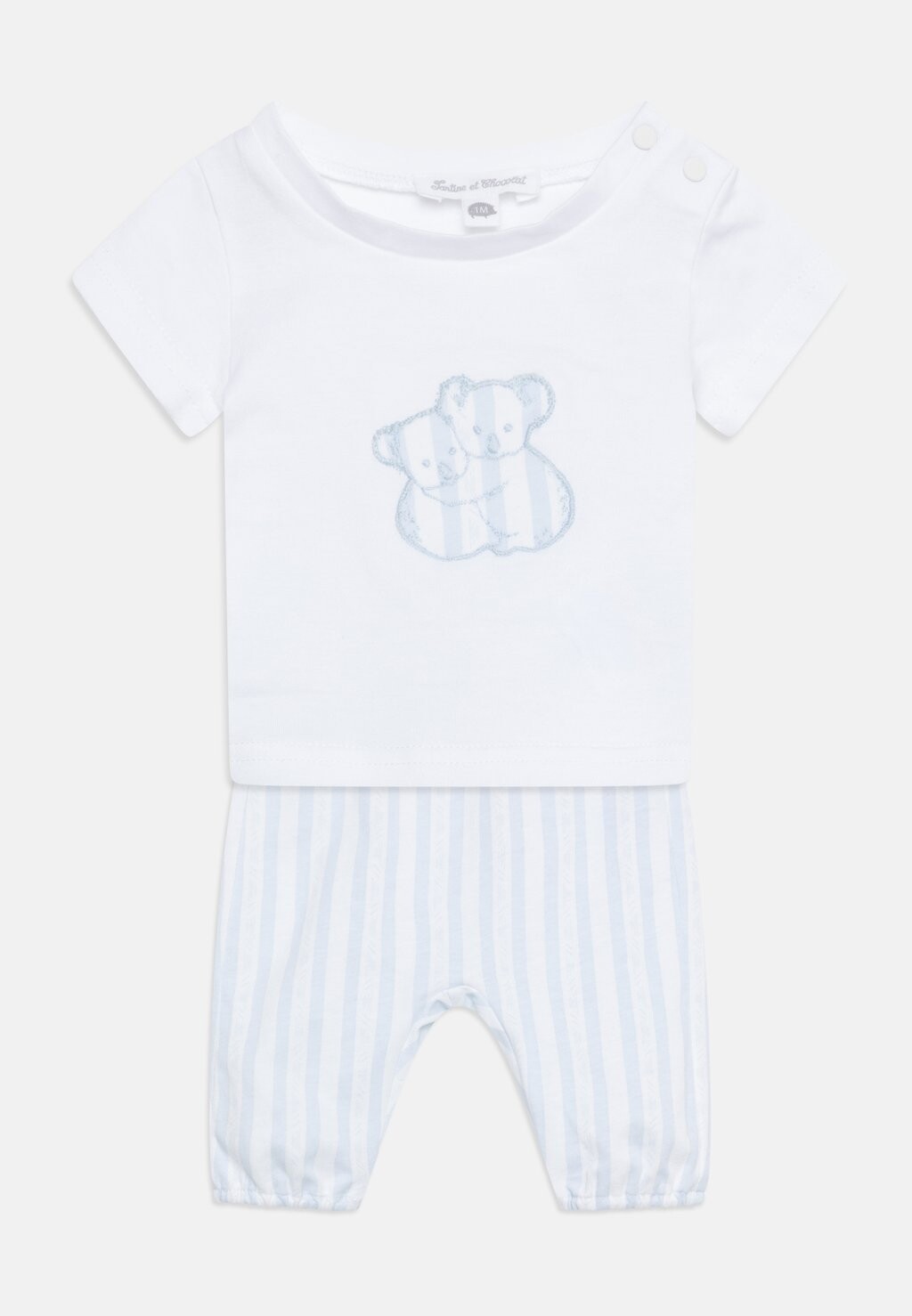 

Футболка с принтом ENSEMBLE LONG UNISEX SET Tartine et Chocolat, цвет bleu ciel